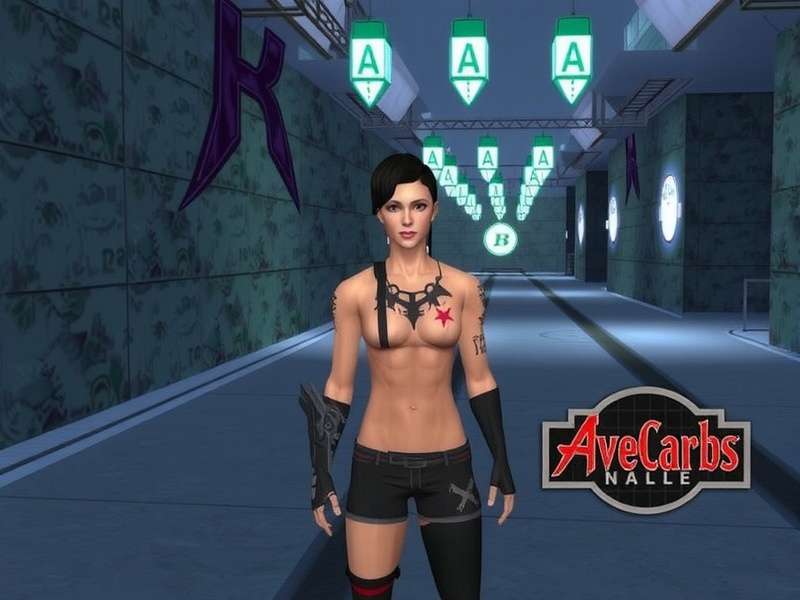 IMVU virtual world scene showing diverse avatars interacting in a modern lounge