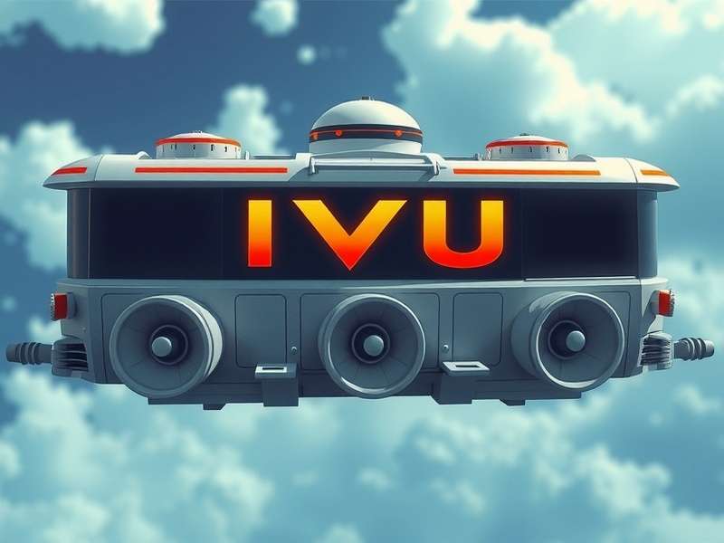 Abstract network connections and data flow representing Carrier IVU's infrastructure