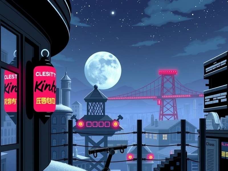 Early 2000s computer setup with 3D graphics on screen, representing the era of IMVU Classic Client