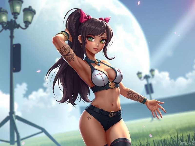 Diverse 3D avatars interacting in a vibrant IMVU virtual room