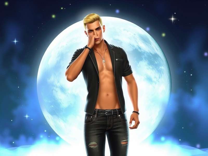 Person using a laptop and smartphone with colourful app interfaces representing IMVU