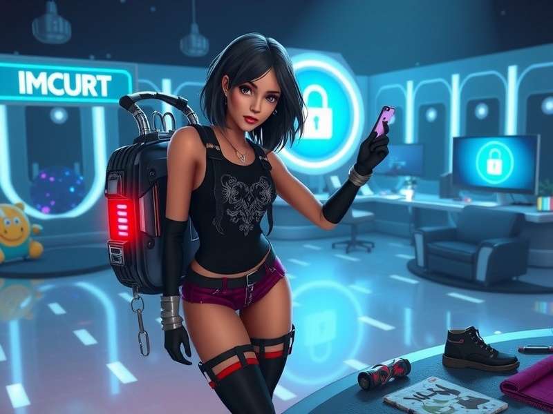 IMVU Secure Login Interface with Security Shield