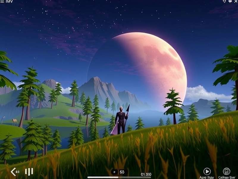 Person using a Chromebook with IMVU avatar on screen