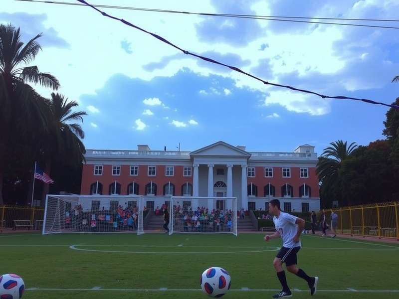 Jose Maria Vargas University virtual campus in IMVU showing detailed architecture and avatar students