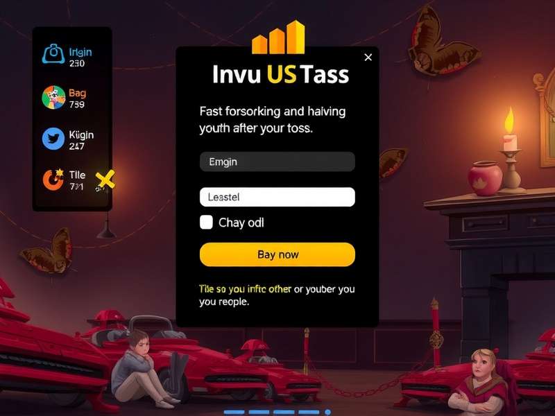 IMVU virtual social world with avatars interacting