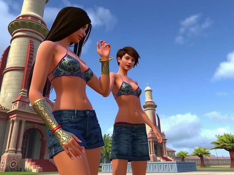 Side-by-side visual comparison of IMVU Classic and IMVU Beta interfaces