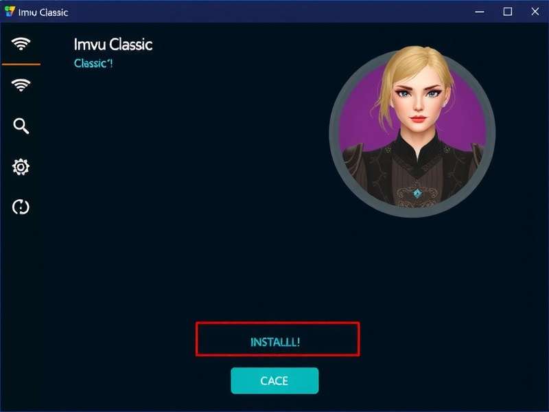 IMVU Classic 3D Avatar Customisation Interface