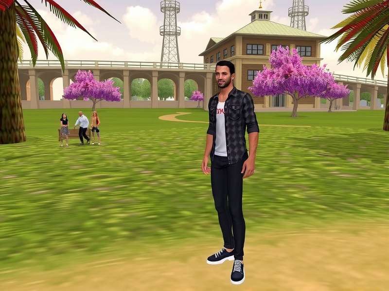 IMVU Next English interface showcasing avatar customisation and social features