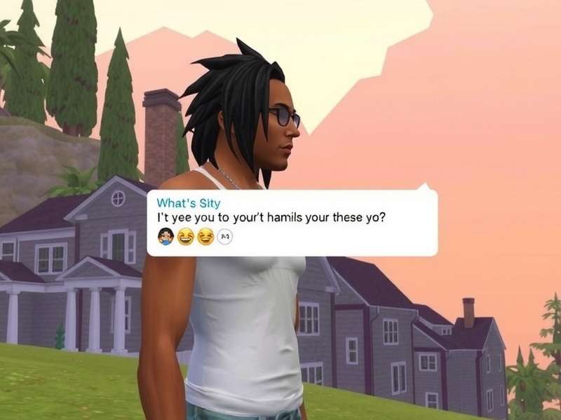 Modern IMVU messaging interface showing chat bubbles and avatar interactions