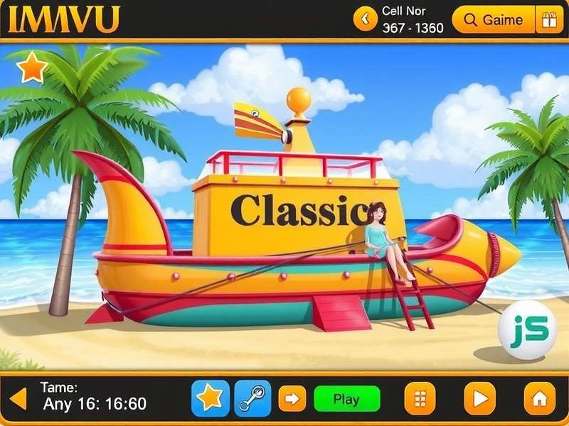 A bustling 3D chat room from the classic IMVU website era, showing diverse avatars interacting