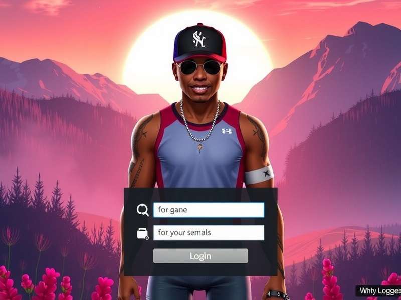 IMVU login dashboard interface showing sign-in form and avatar preview