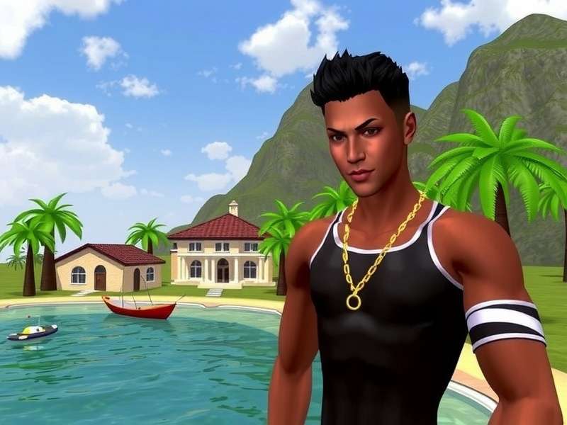IMVU Classic desktop application running on a modern Windows PC with custom avatar