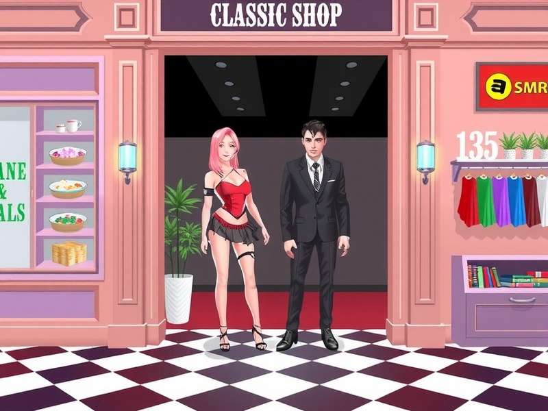 IMVU Classic Shop virtual fashion and avatar dressing experience