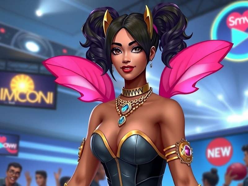 IMVU Download Client interface showcase with avatar customization and chat features