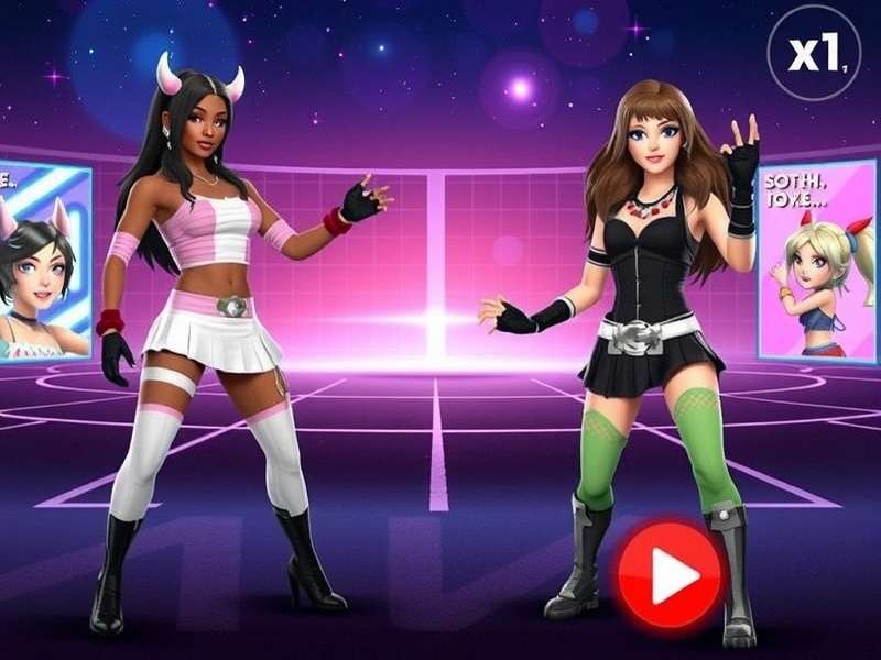 IMVU 3D social virtual world avatar scene