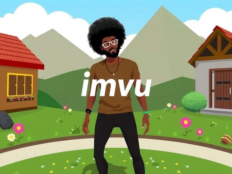 IMVU Classic download and install guide – hero image showing the IMVU virtual world interface