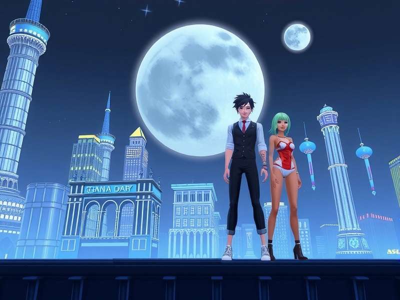 Download IMVU – UK player guide showing PC and mobile devices with IMVU interface